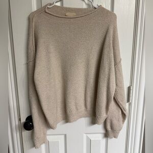 nuuds Women's Sweater in Beige
